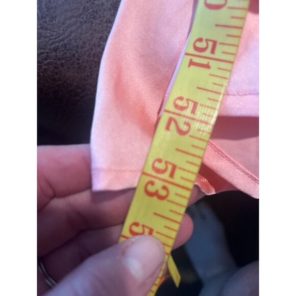 Free People Intimately First Date Maxi Slip Peach Bud Combo Small Satin NWT - Picture 8 of 9